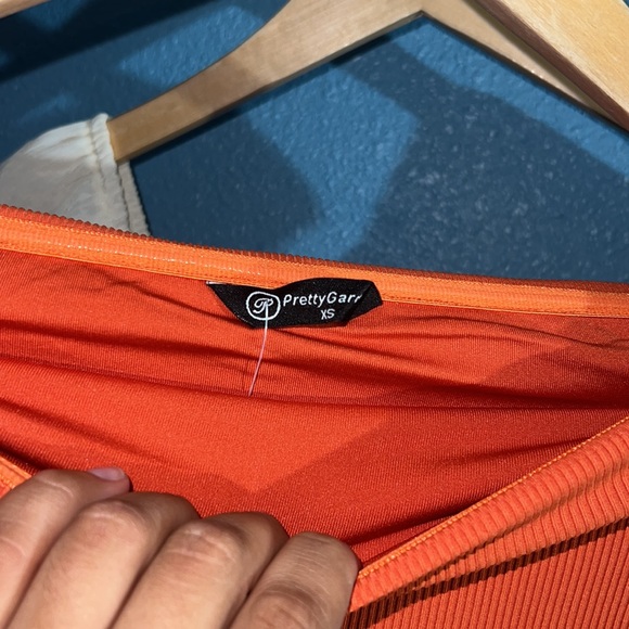 PRETTYGARDEN Womens Summer Bodycon Maxi Tube Dress Ribbed Strapless Side Slit - Picture 5 of 5